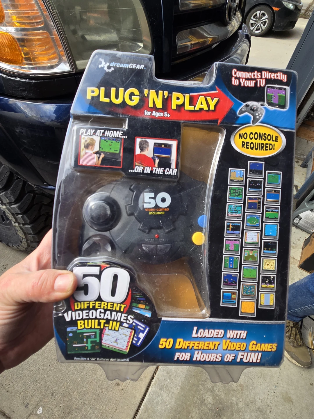 DreamGEAR Plug 'N Play 50 Video Games Built-In