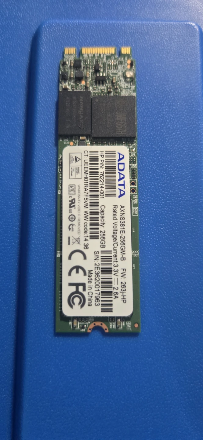 ADATA AXNS381E 256GB M.2 SSD