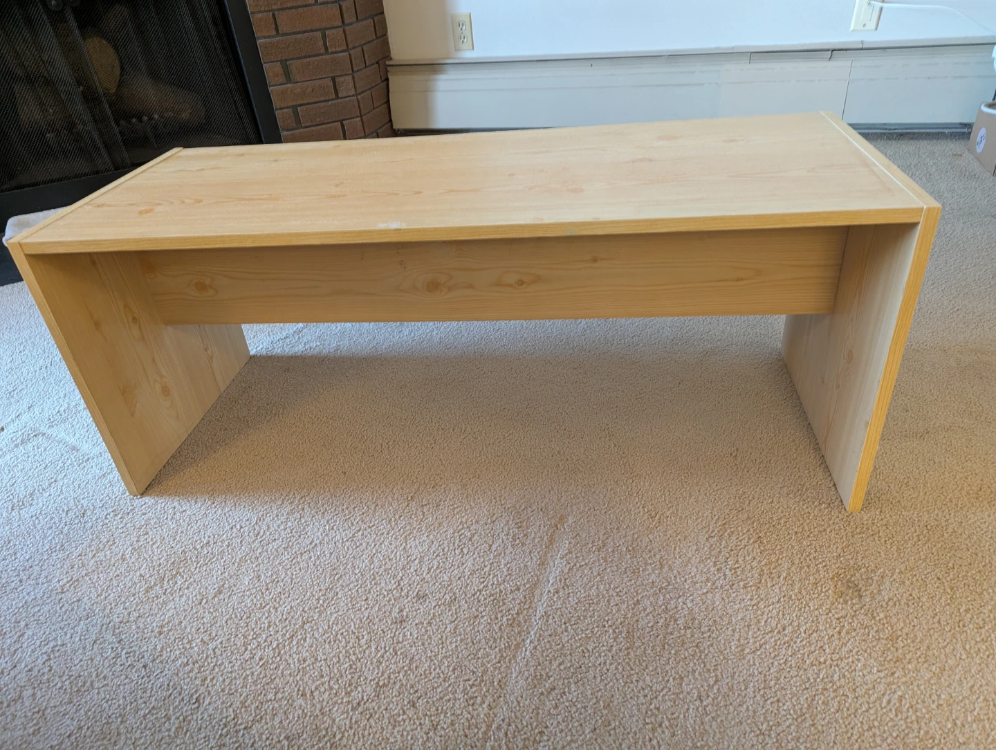 Light Wood Coffee Table
