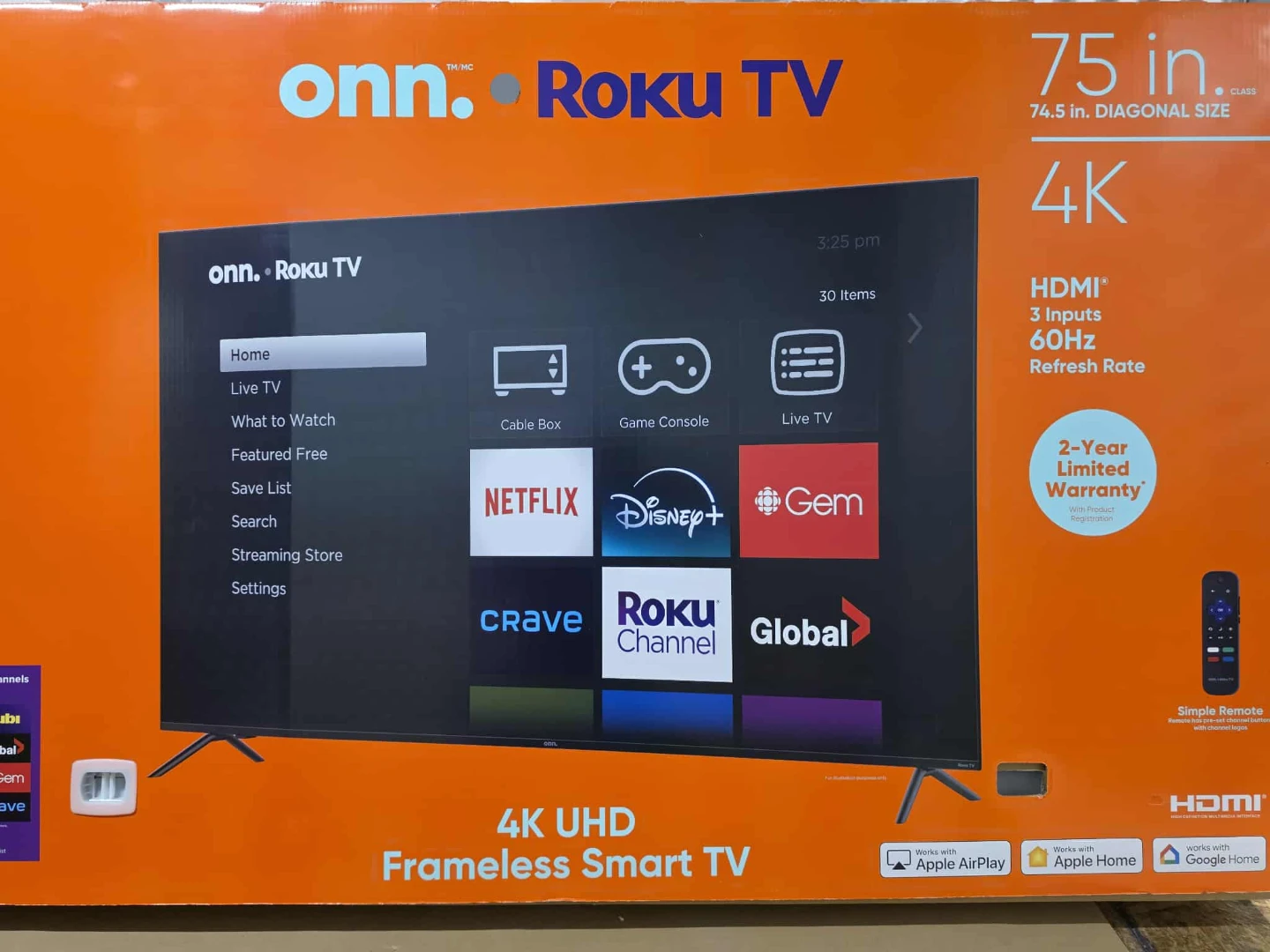 LG 75" UHD AI 4K Smart TV UA75 - photo 3