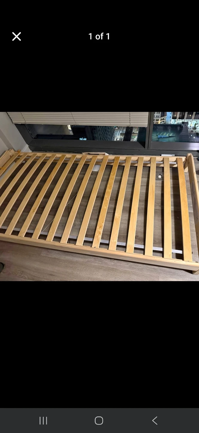 Twin size frame