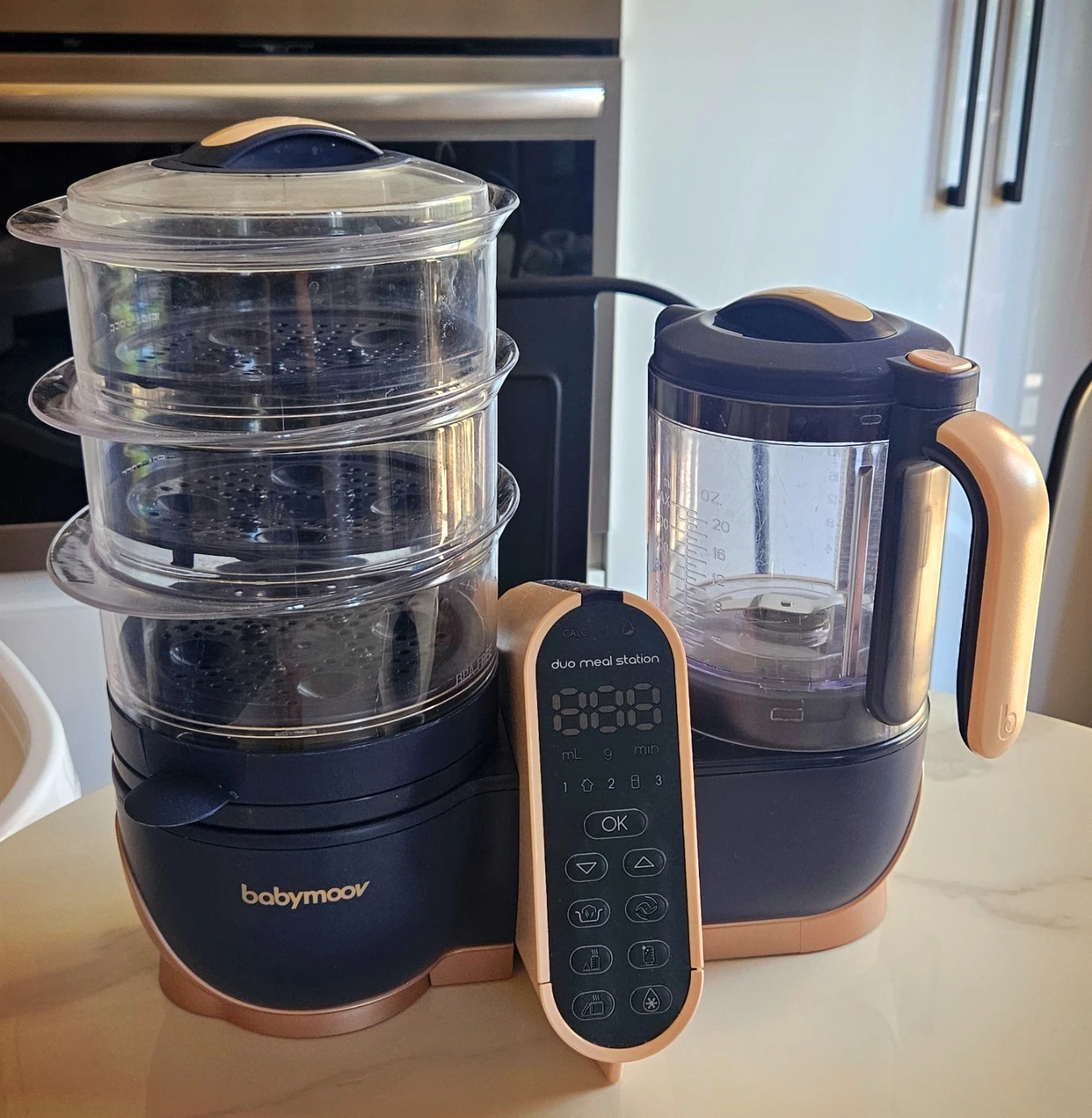 Babymoov Duo Meal Station Steamer Blender