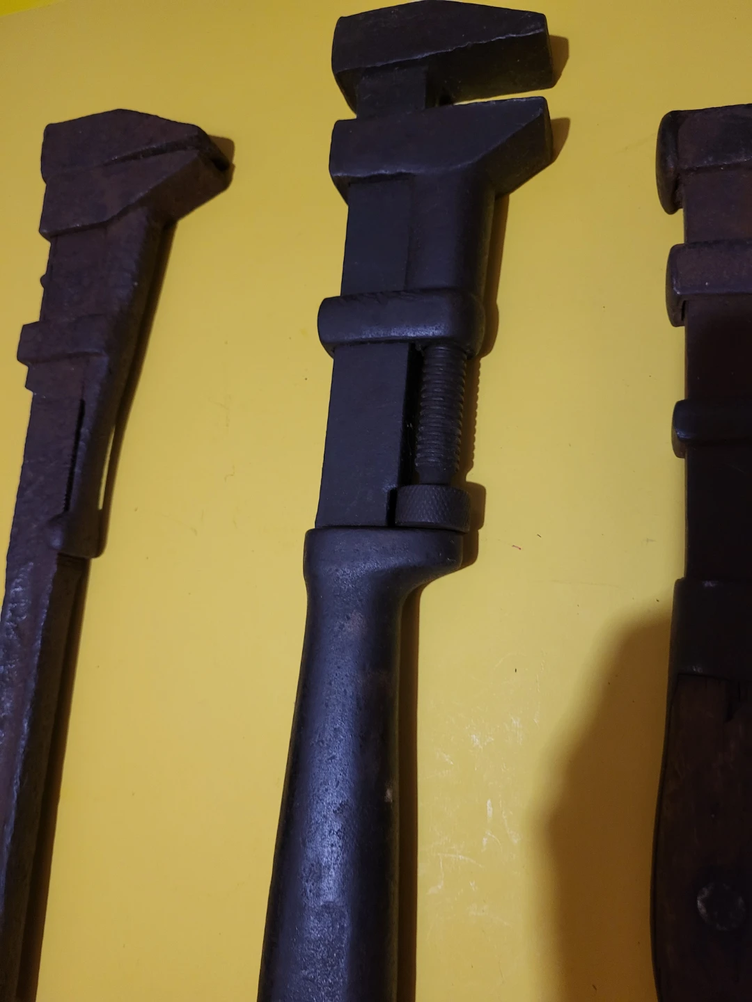 Lot of 3 Vintage Adjustable Wrench Tools - photo 3