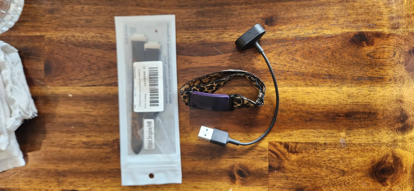 Fitbit Inspire/HR with Charger and Black Band