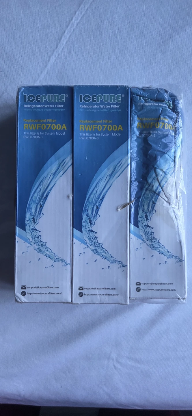 ICEPURE RWF0700A Refrigerator Water Filter - 3 Pack