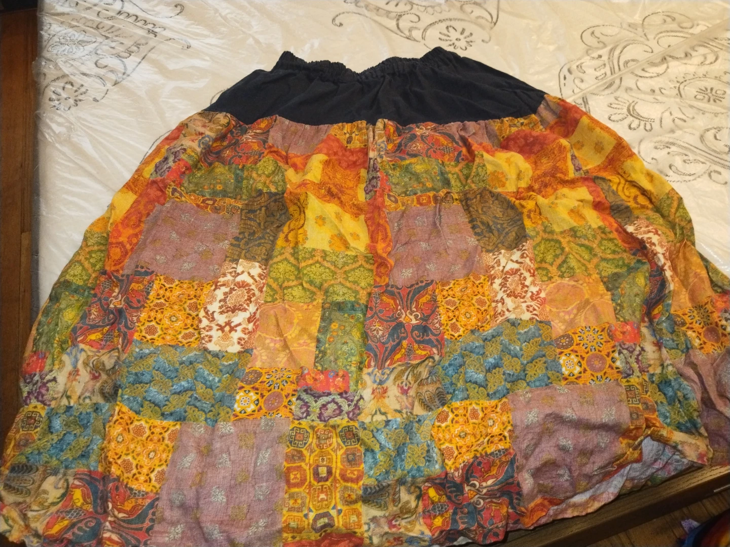 Boho Patchwork Maxi Skirt - photo 3
