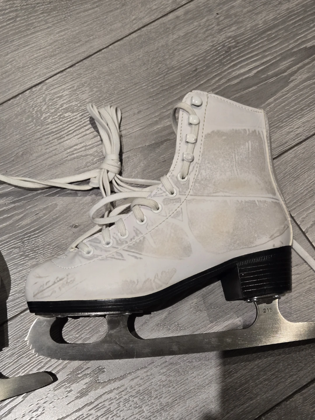 White PTX Figure Skates - photo 2