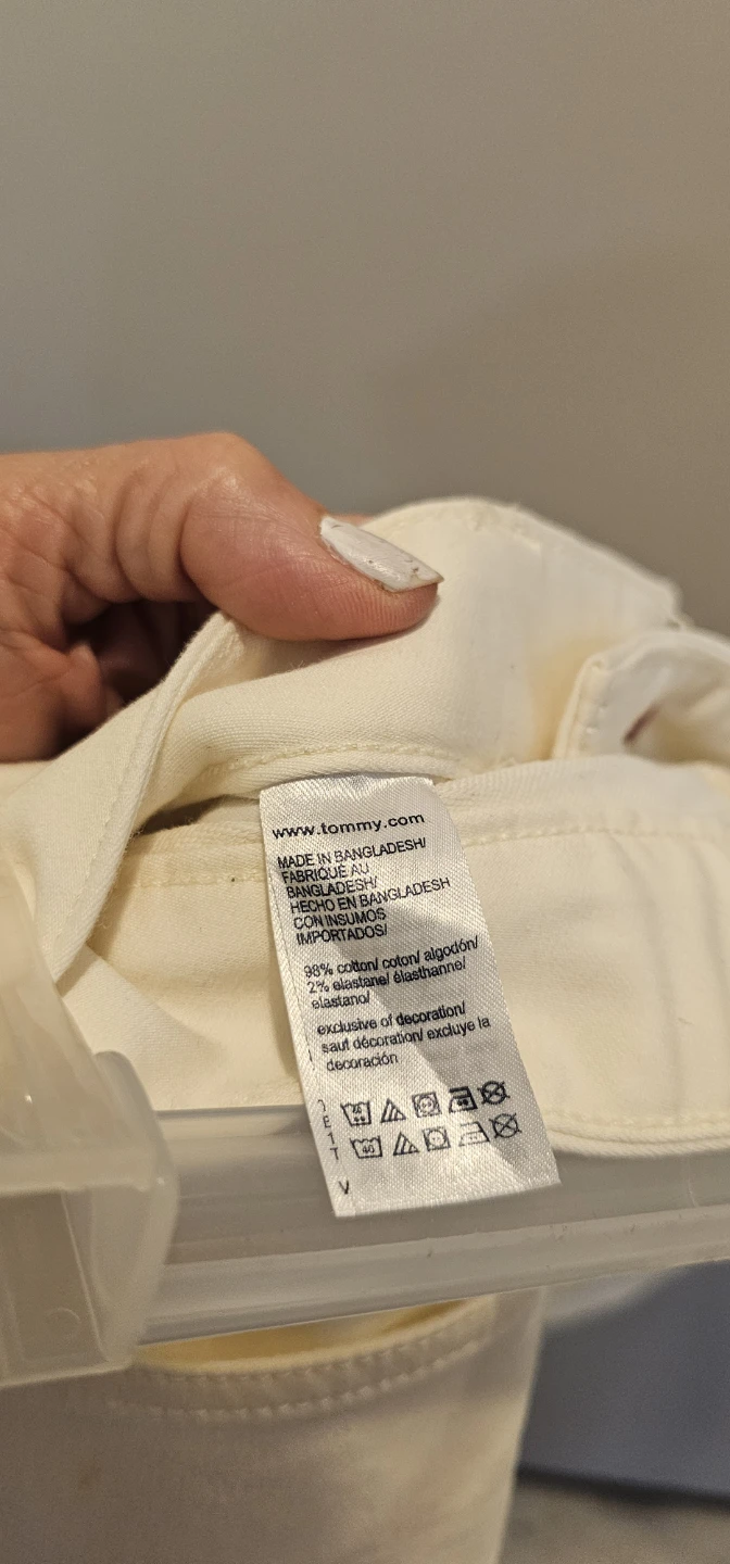 Tommy Hilfiger White Jeans Size 29/30 - photo 5