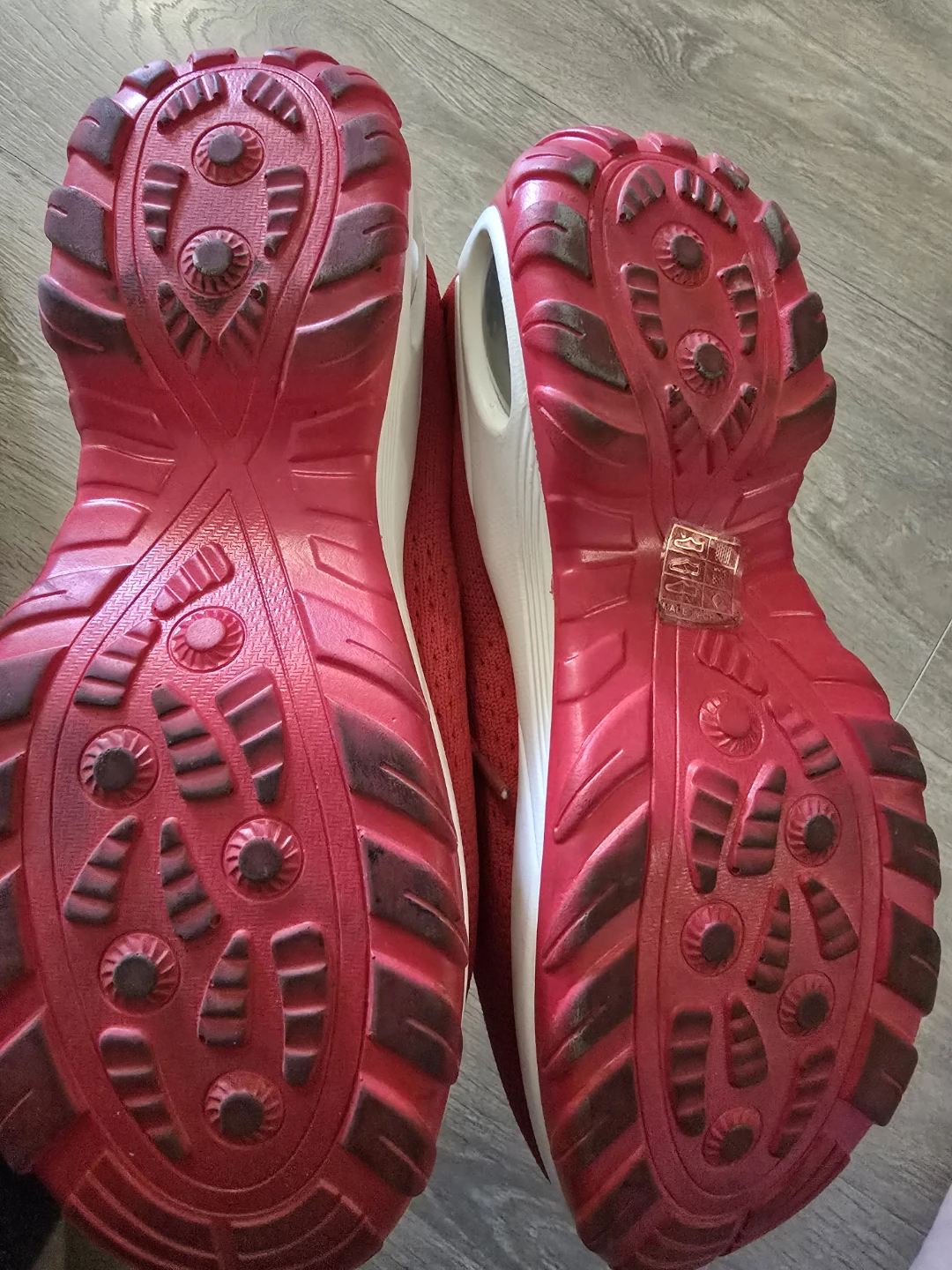 Red Knit Sneakers - photo 3