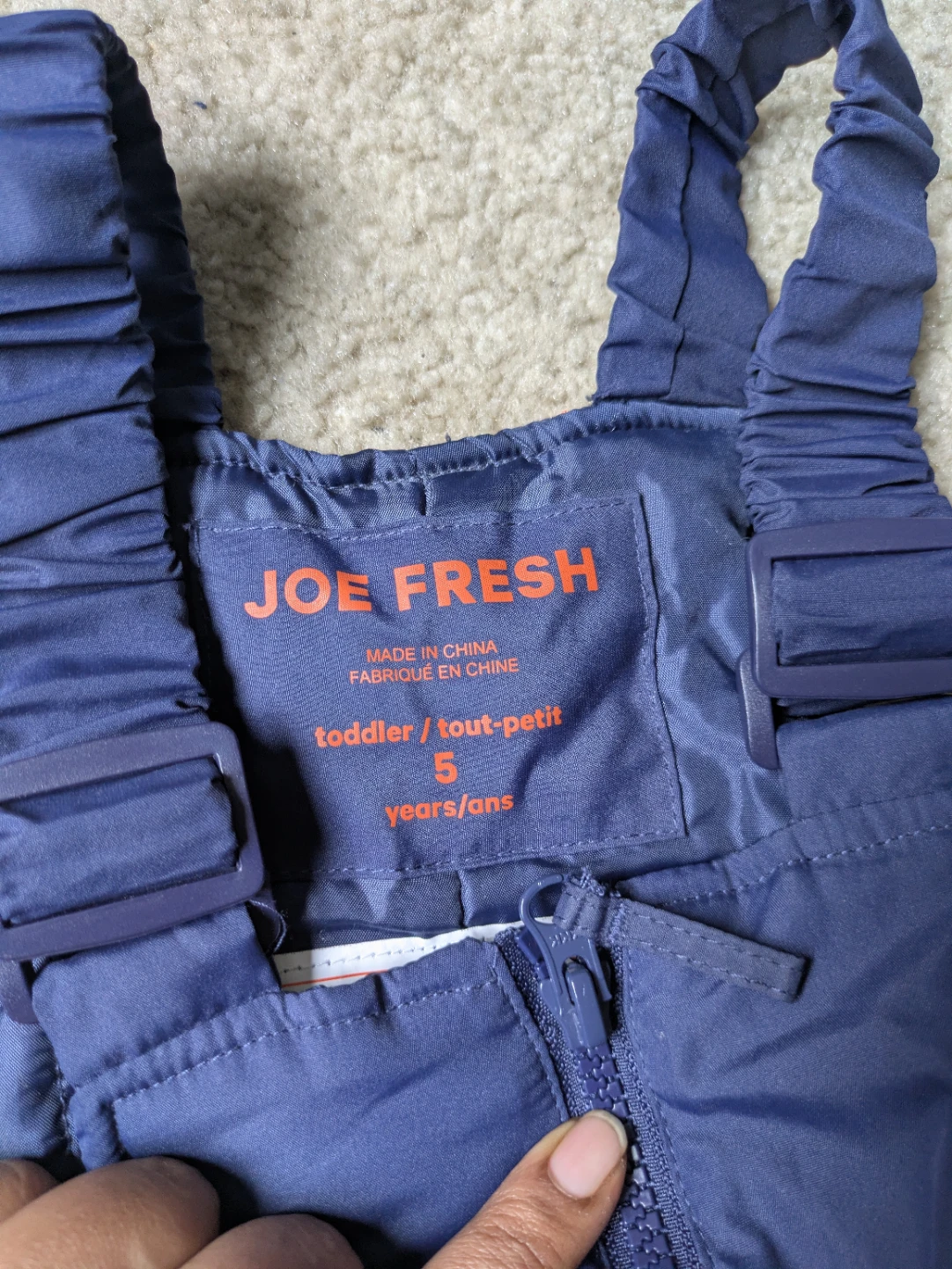Joe Fresh Toddler Snow Pants Size 5 - photo 2