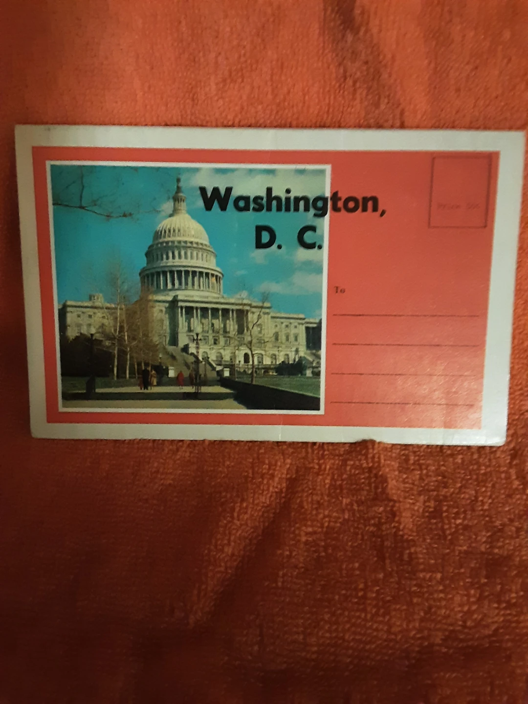 Vintage Souvenir Postcards - Mount Vernon & Washington D.C.