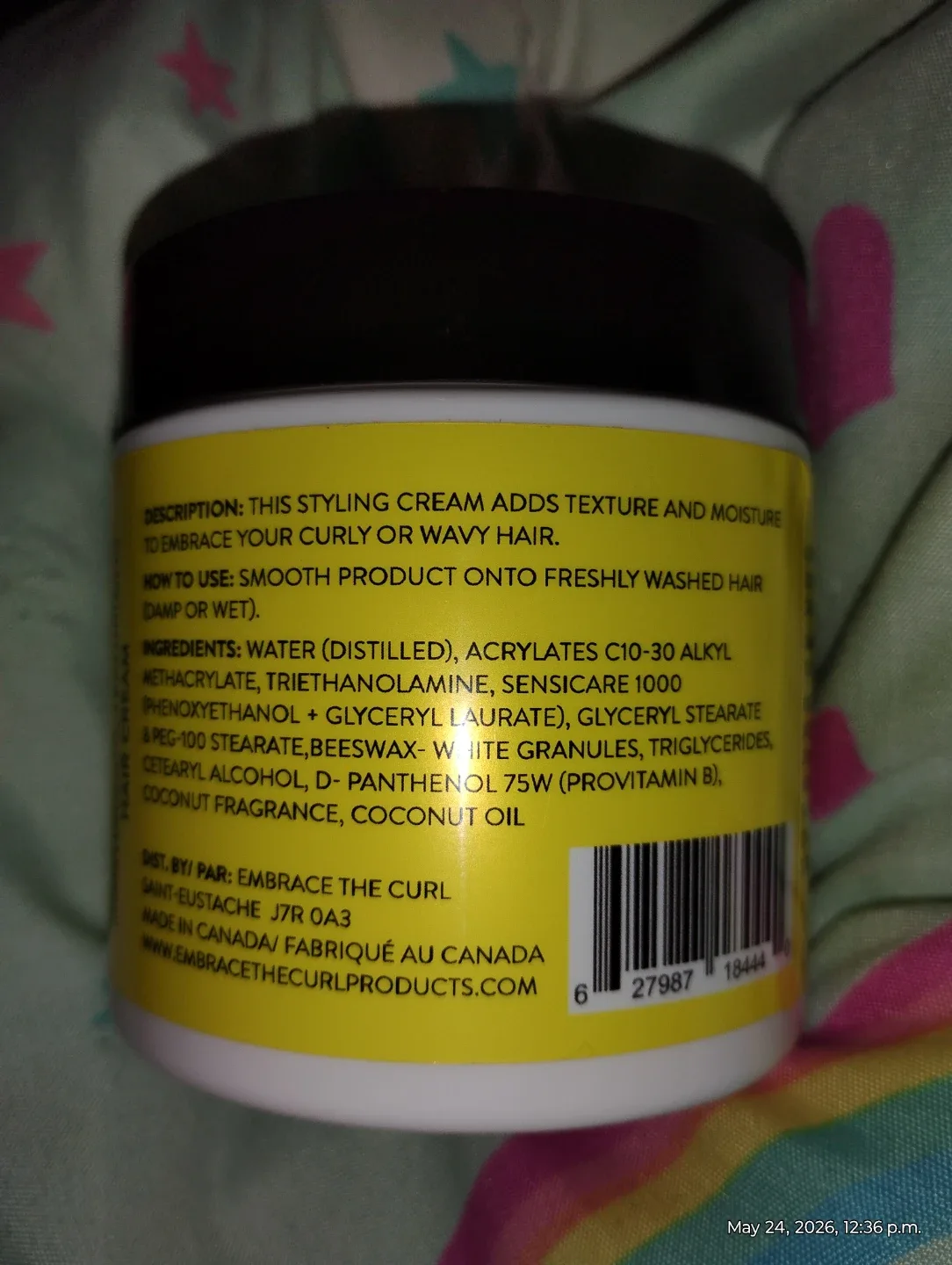Embrace the Curl It's My Beeswax Styling Cream - photo 4