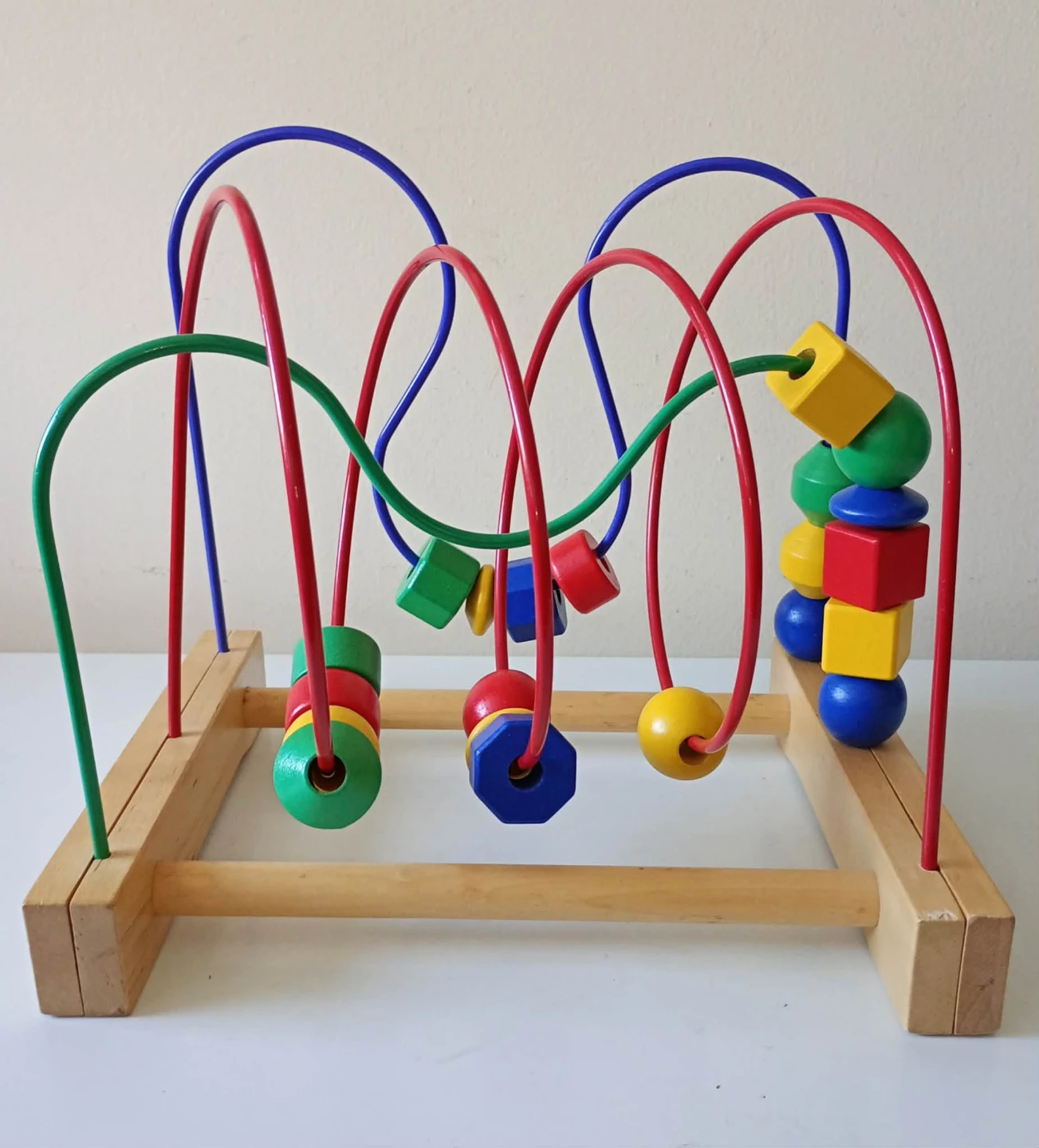 Wooden Bead Maze Toy