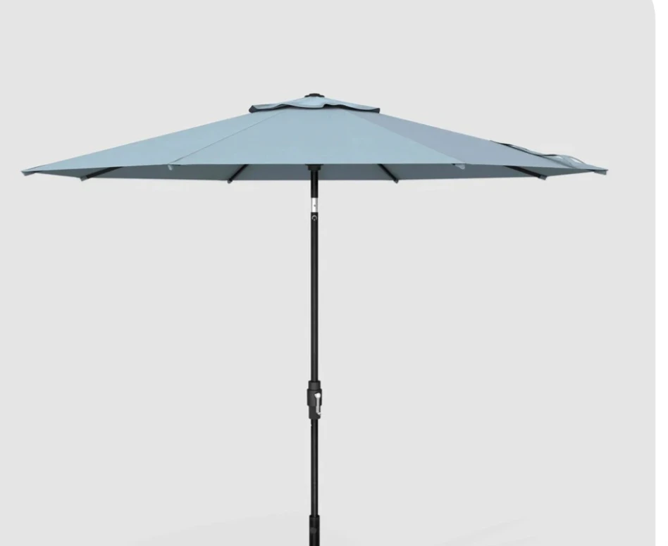 Light Blue Patio Umbrella NEW *No Base