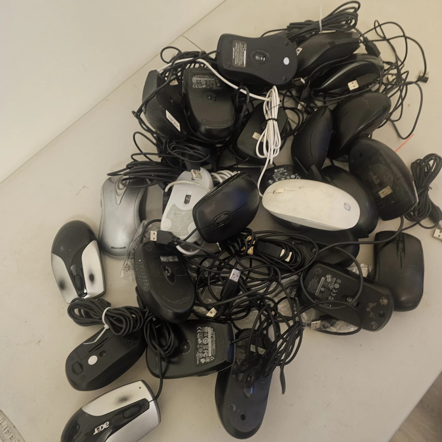 Assorted Wired Computer Mice