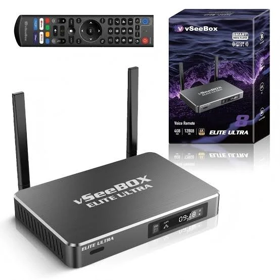 Vseebox Elite Ultra 2026 New Iptv Box Lifetime Channel Box