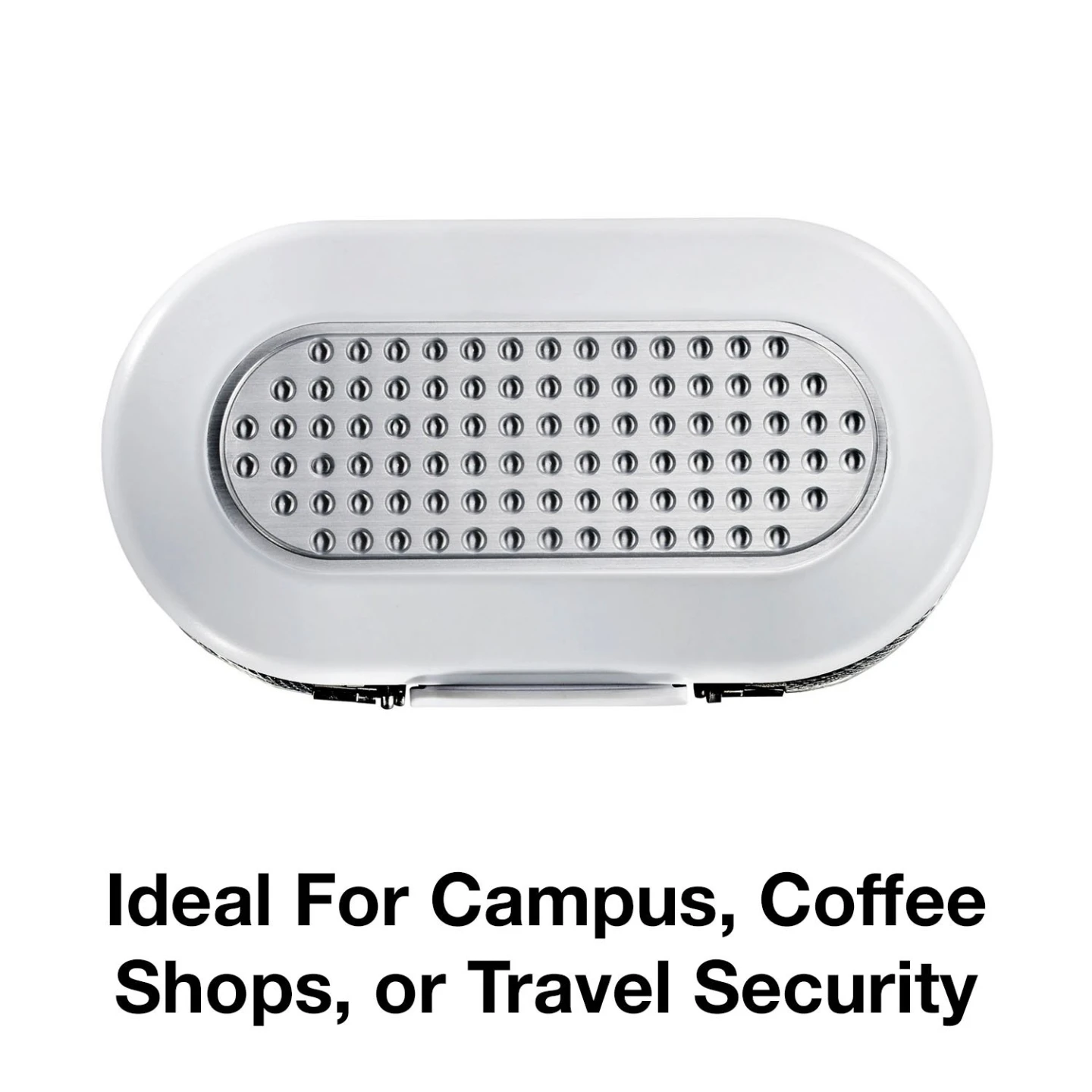 White Security Lock Box with Cable - photo 2