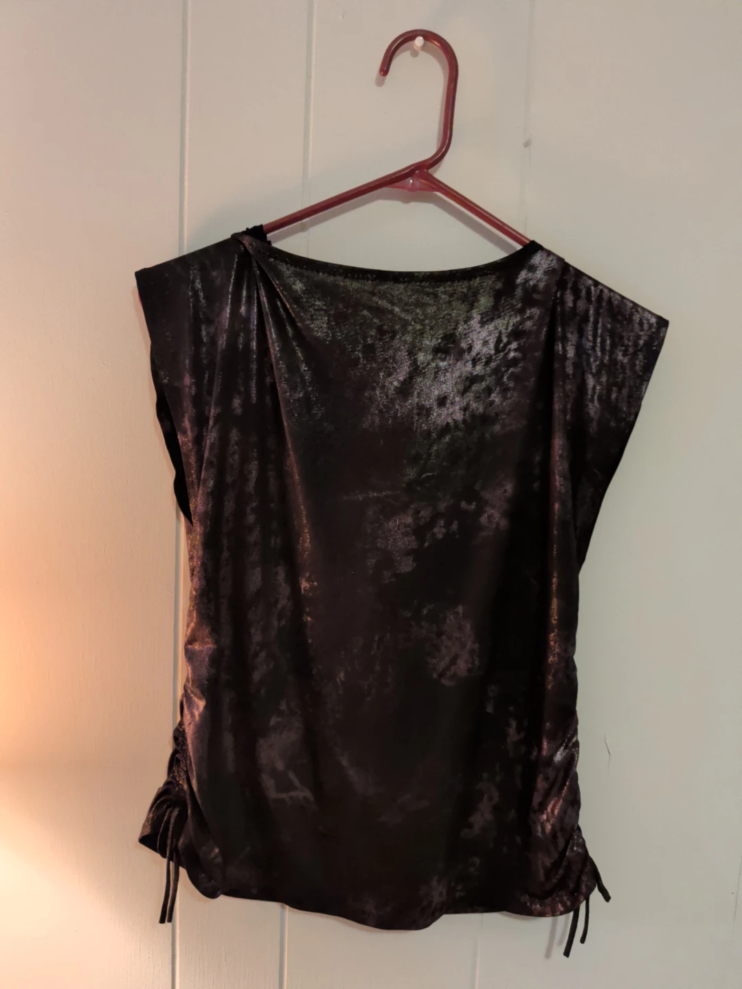 Cowl Neck Ruched Top - photo 2