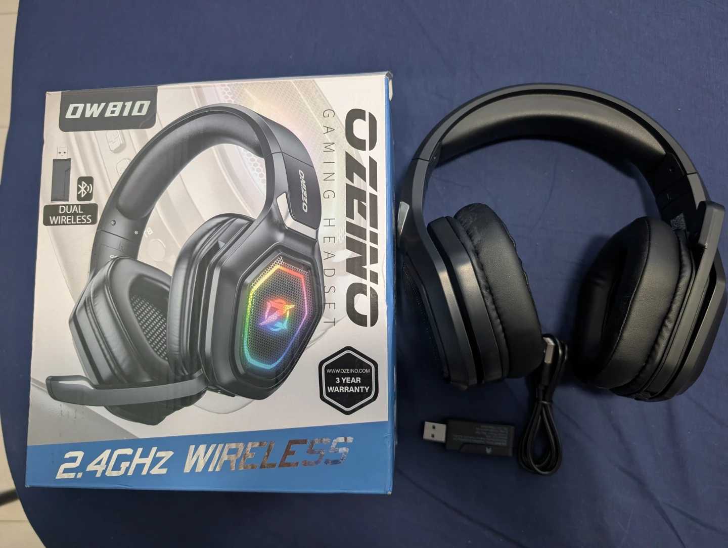 Brand New w/ box OZEINO DW810 Gaming Headset
