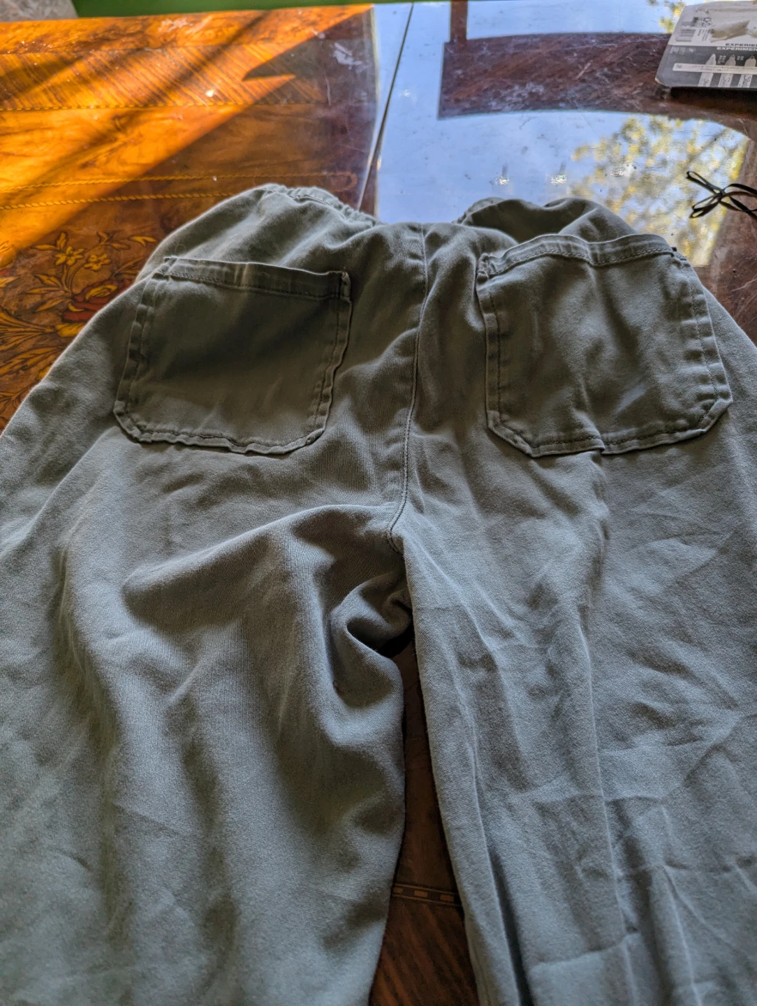 Forever 21 Olive Green Cargo Pants - Size M - photo 2