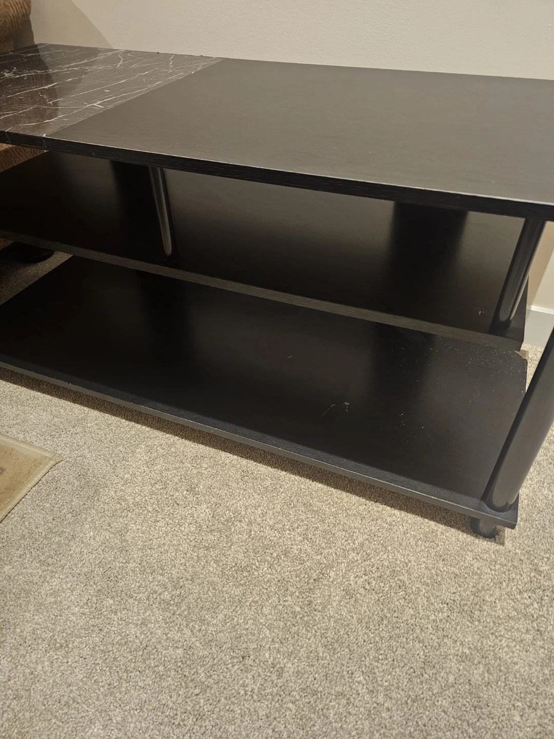 Black TV Stand - photo 2