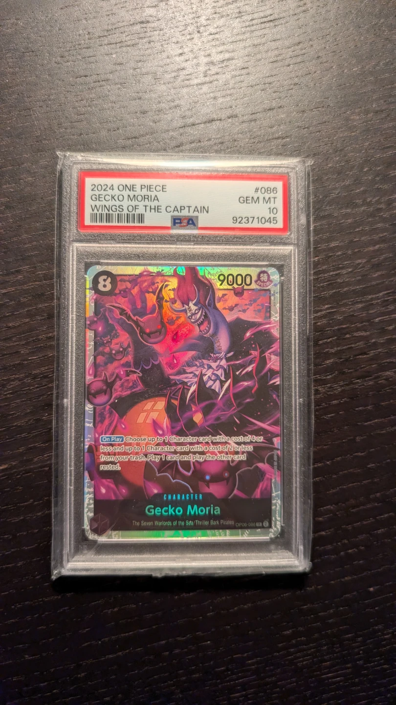 Gecko Moria OP06-086 PSA 10 | One Piece Wings Of The Captain