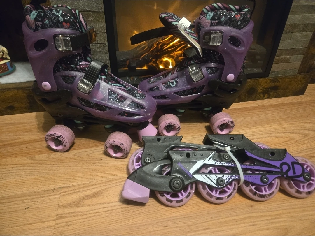 Roller Derby Kid's Adjustable Inline Skates Size 3-6 - photo 3