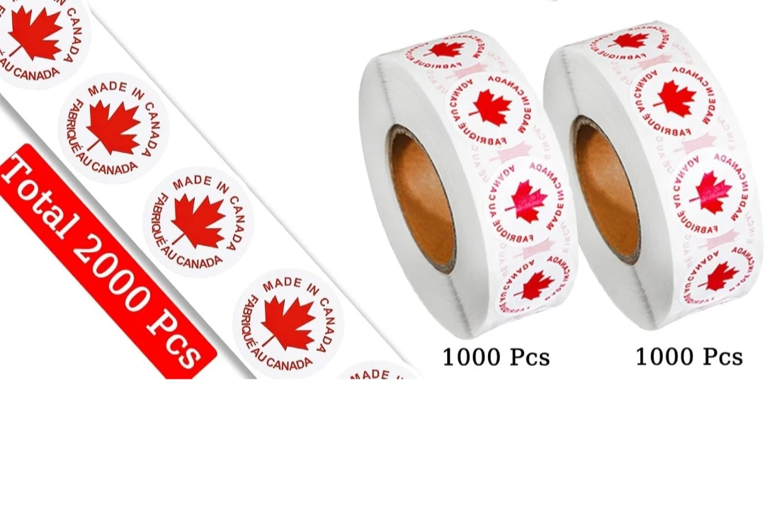 Made in Canada Stickers - 2000 Pcs - photo 2