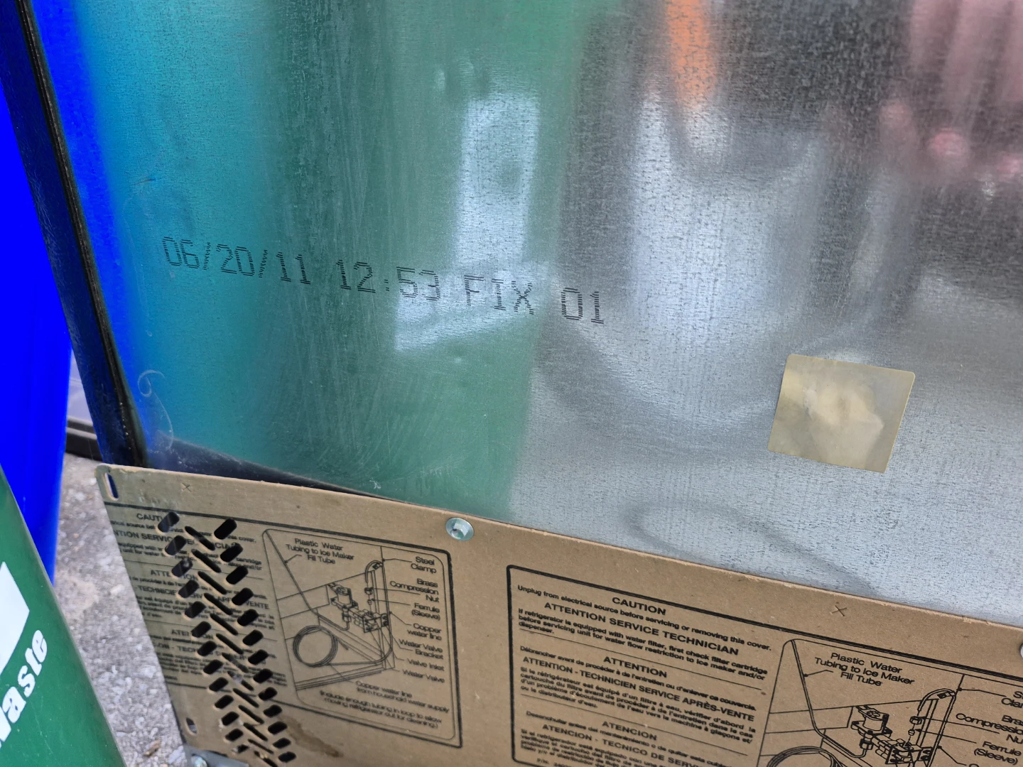 Frigidaire Stainless Steel Fridge - photo 5