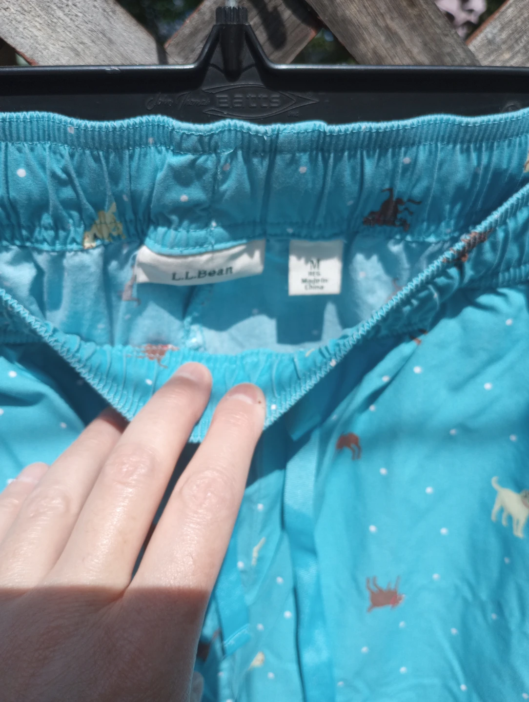 NWOT LL Bean Pajama Bottoms Medium - photo 3