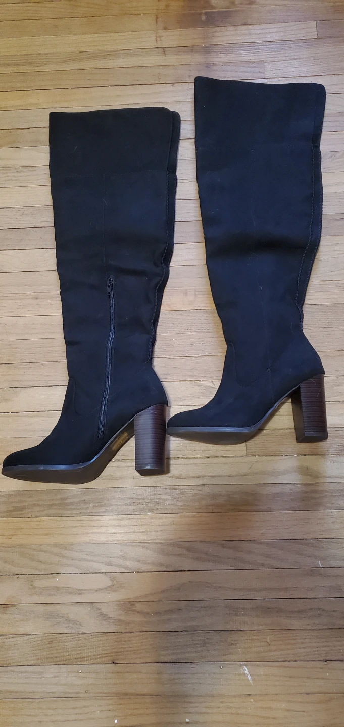 Black Over-the-Knee Boots