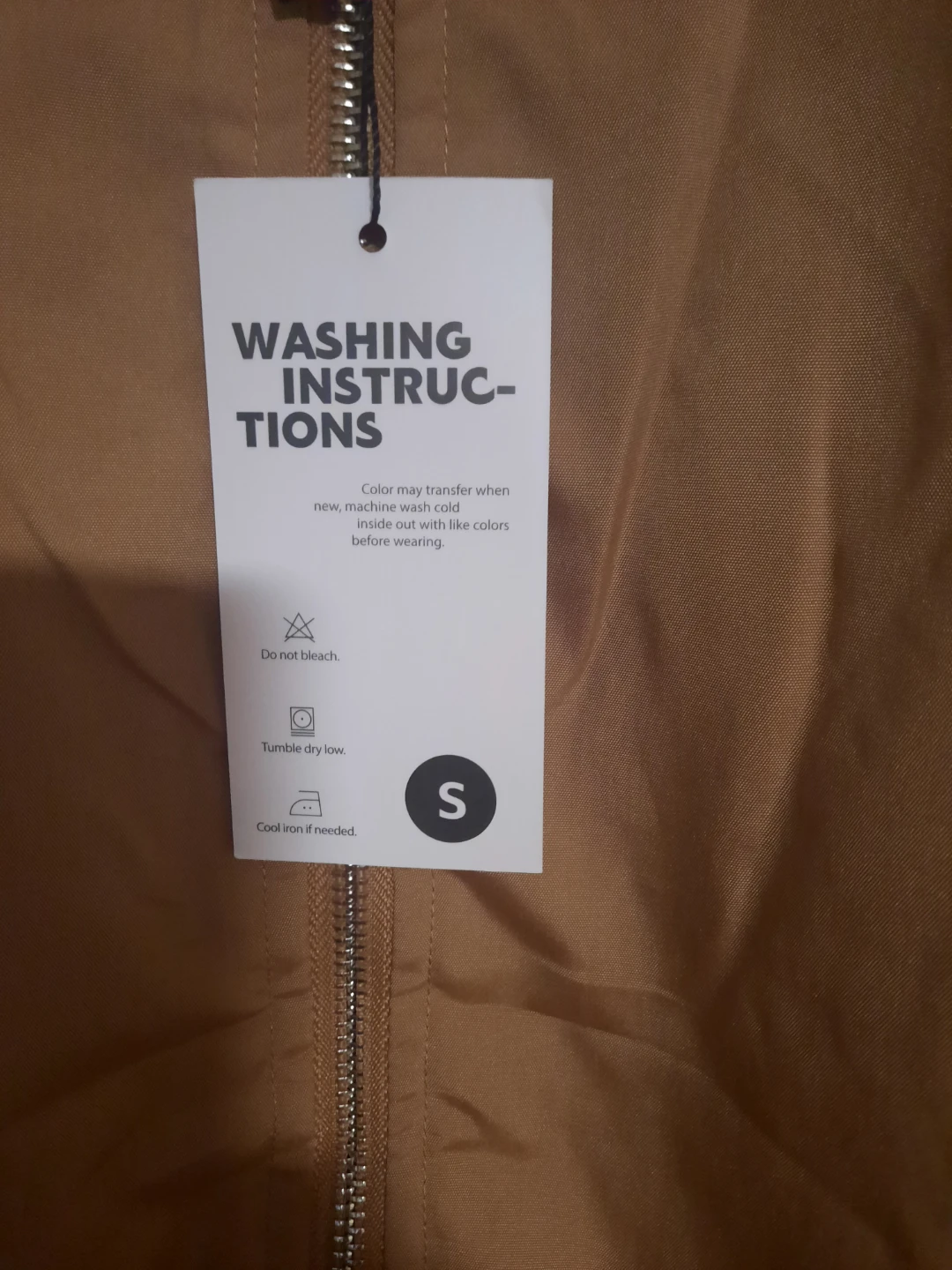 Women's Brown Reversible  jacket- small - photo 3