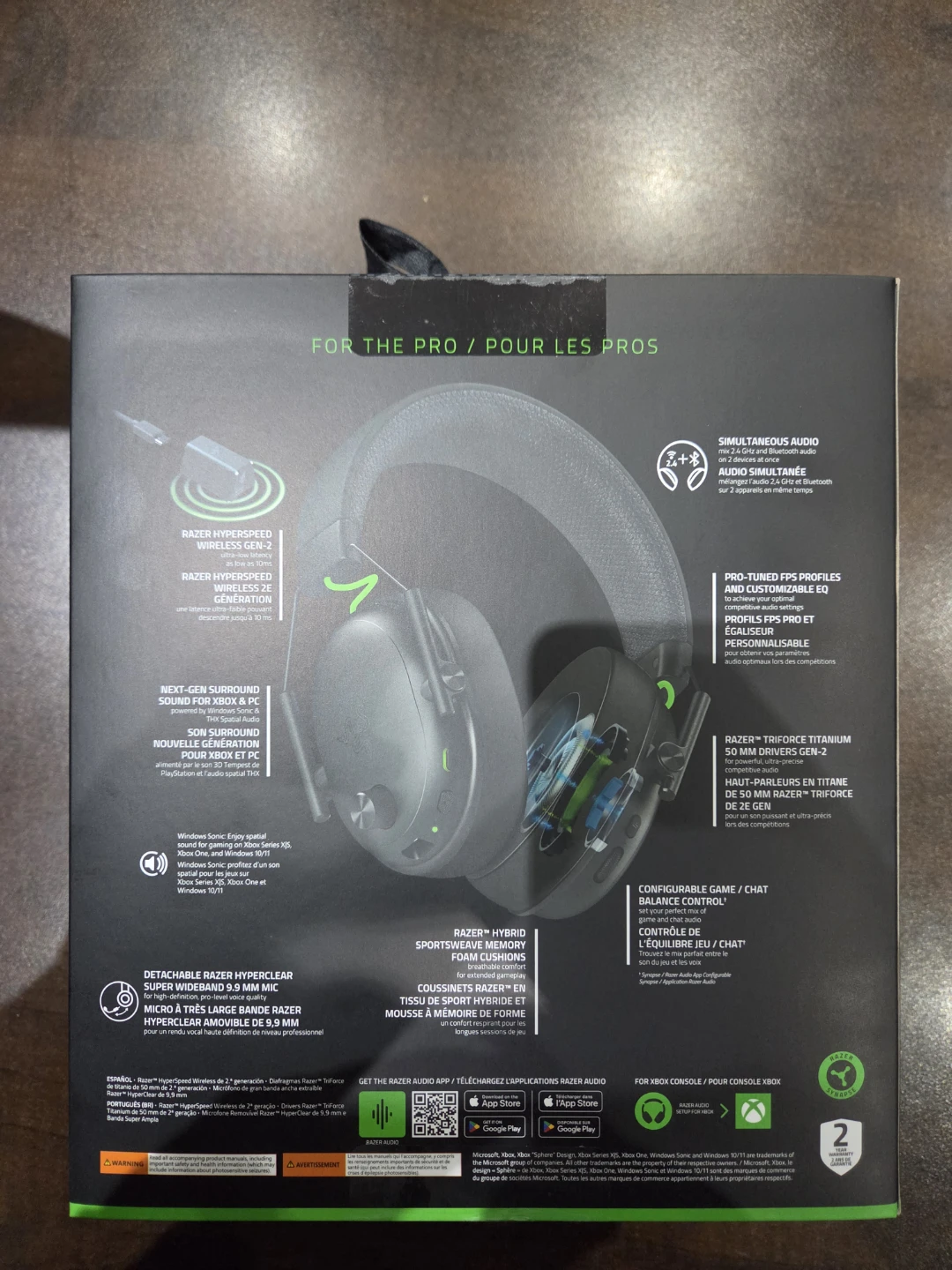 SEALED - Razer BlackShark V3 Wireless Esports Headset - photo 2