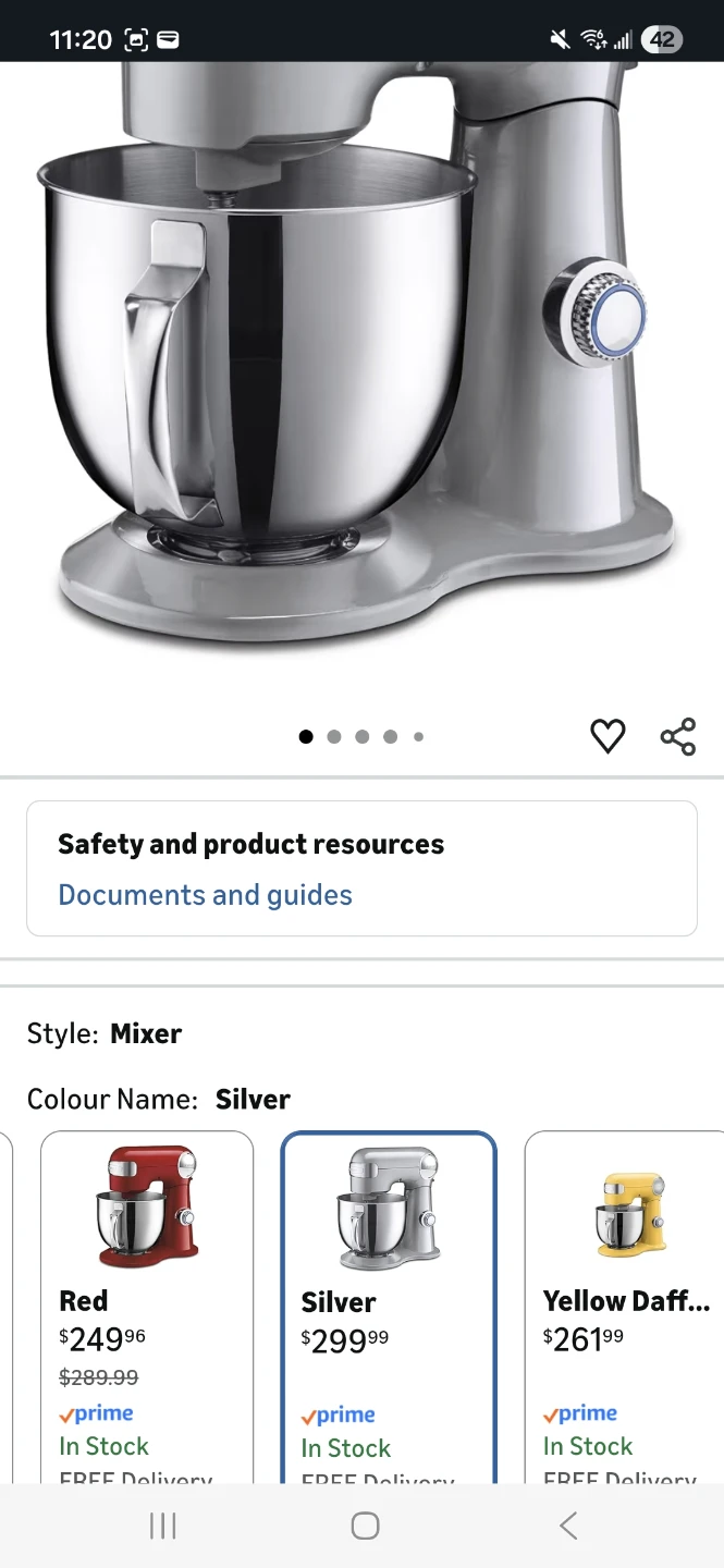 Cuisineart stand mixer dough pebble whisk - photo 4