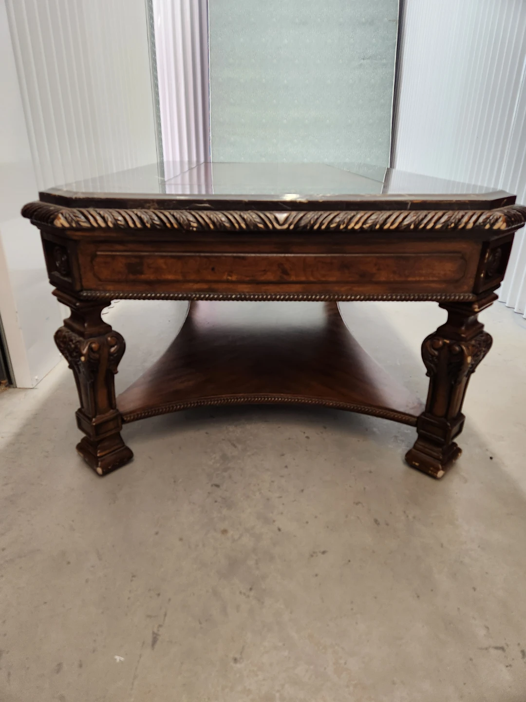 Wooden coffee table - photo 2