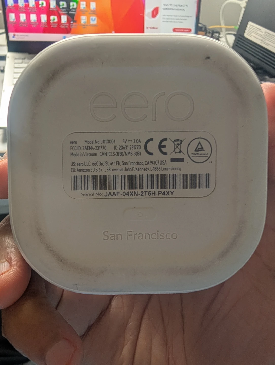 Eero WiFi Router Mesh System Extender Node 3 pack - photo 4