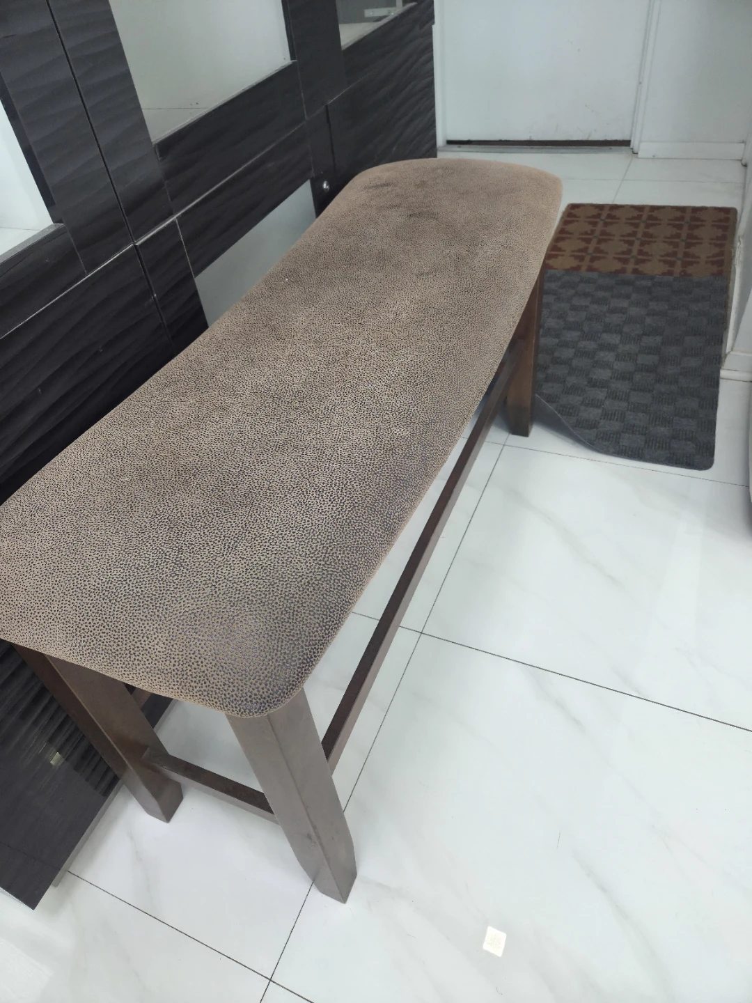 Bench with Upholstered Seat - photo 2