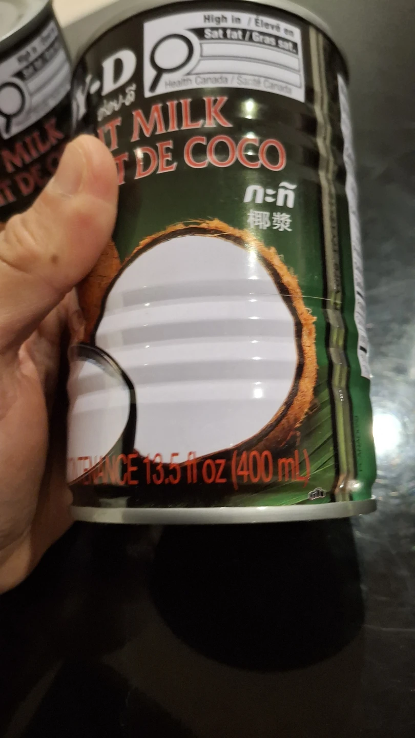 3 Cans Aroy-D Coconut Milk - photo 2