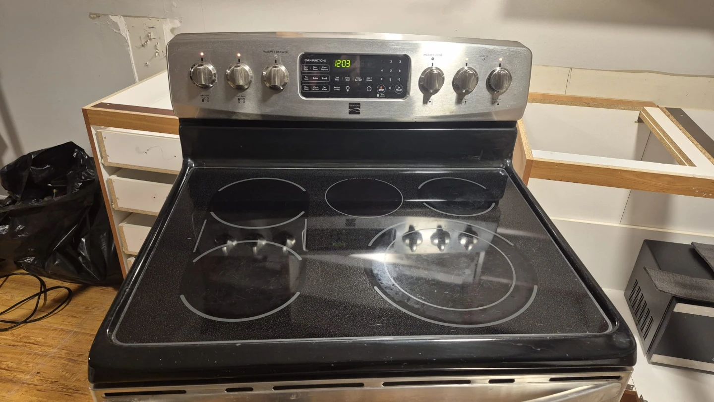 Kenmore Electric Coil Top Stove Oven - photo 4