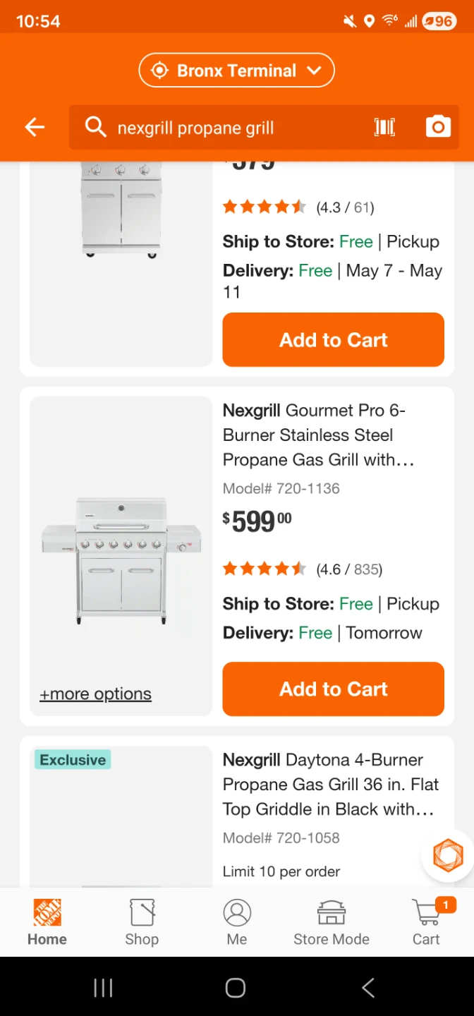 New Nexgrill 6 burner propane gas grill - photo 2
