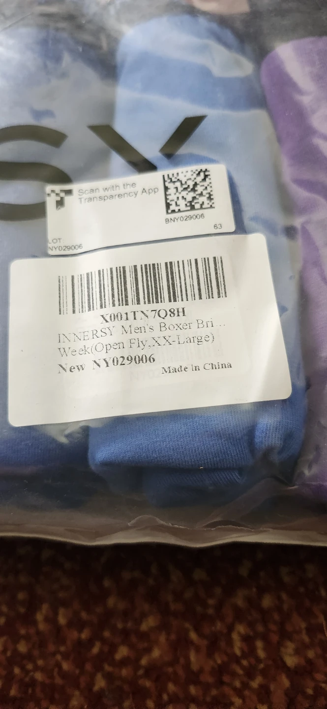 INNERSY Men's Boxer Briefs XX-Large - photo 3