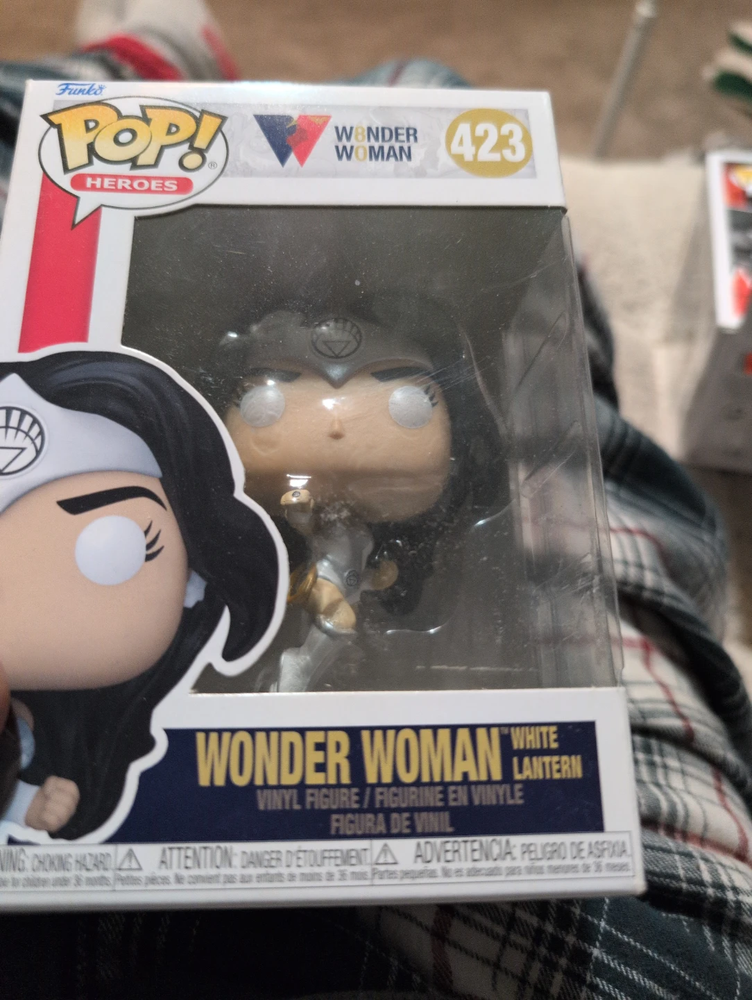 Funko Pop! DC Heroes Wonder Woman White Lantern #423