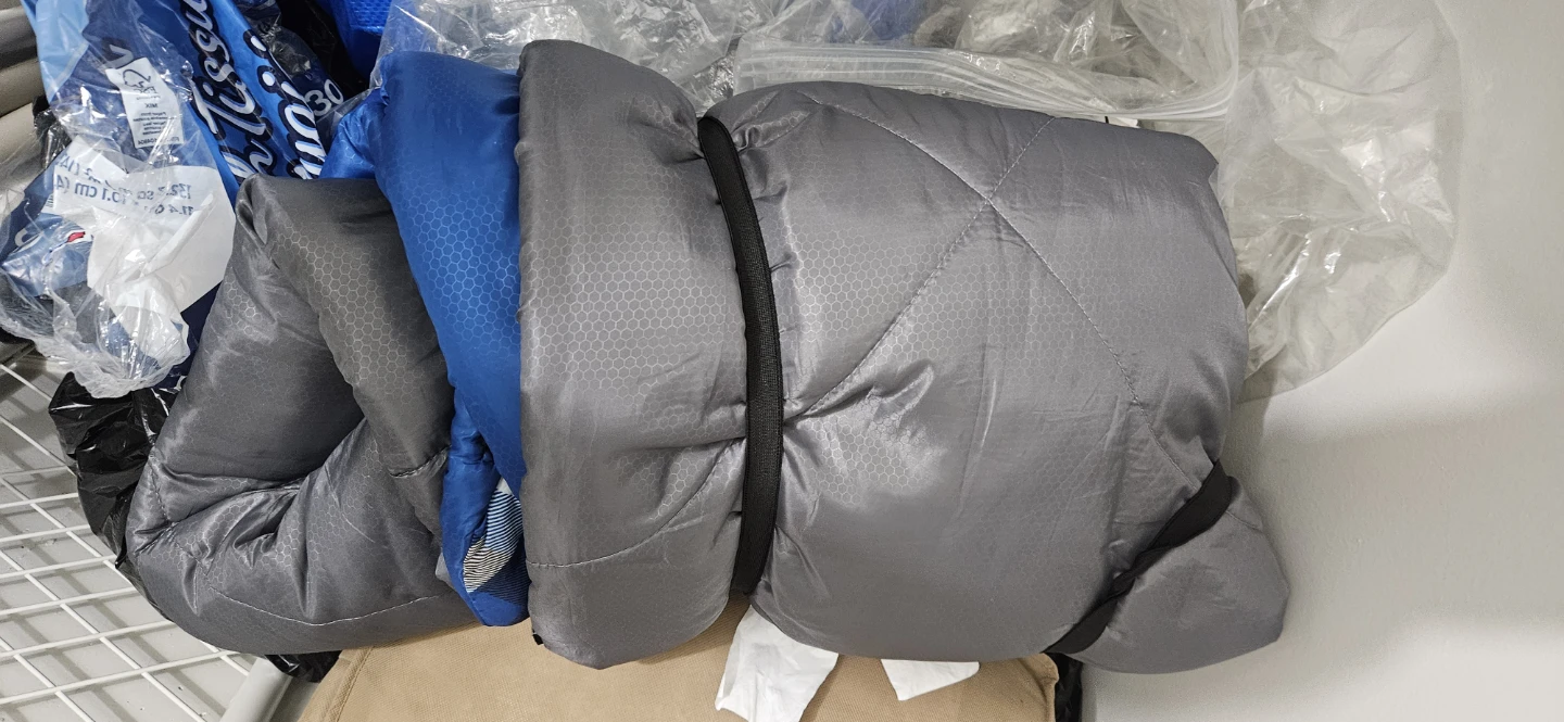 Grey and Blue Sleeping Bag - photo 2