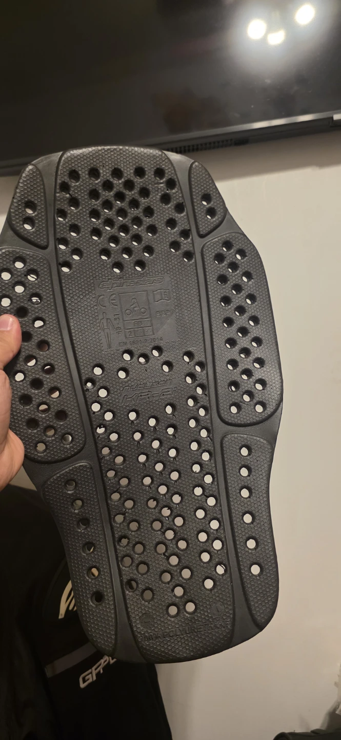 Alpinestars Motorcycle Back Protector Insert - photo 2