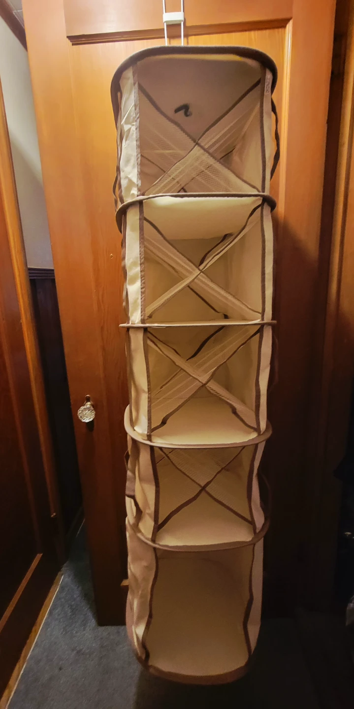 Hanging Fabric Shelf Organizer