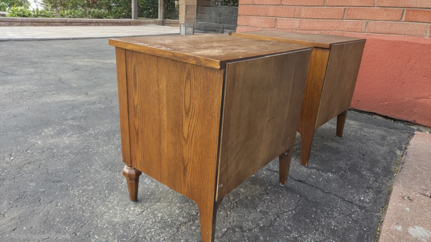 Vintage Wooden Nightstands - photo 3