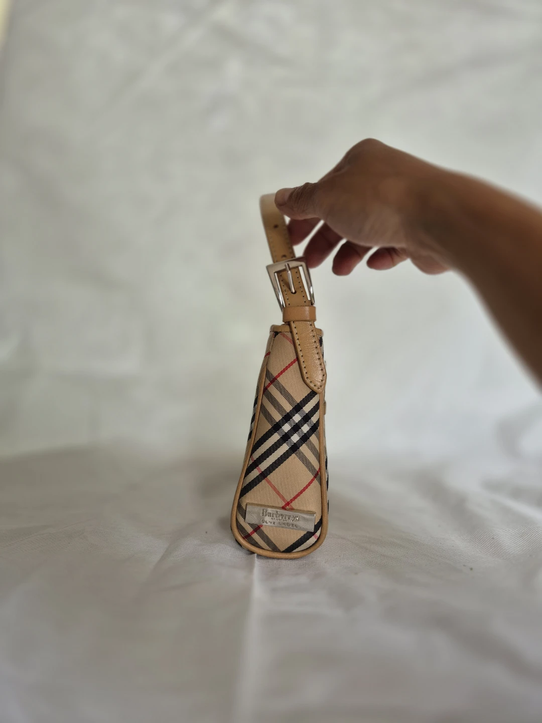 Burberry Haymarket Check Shoulder Bag - photo 2