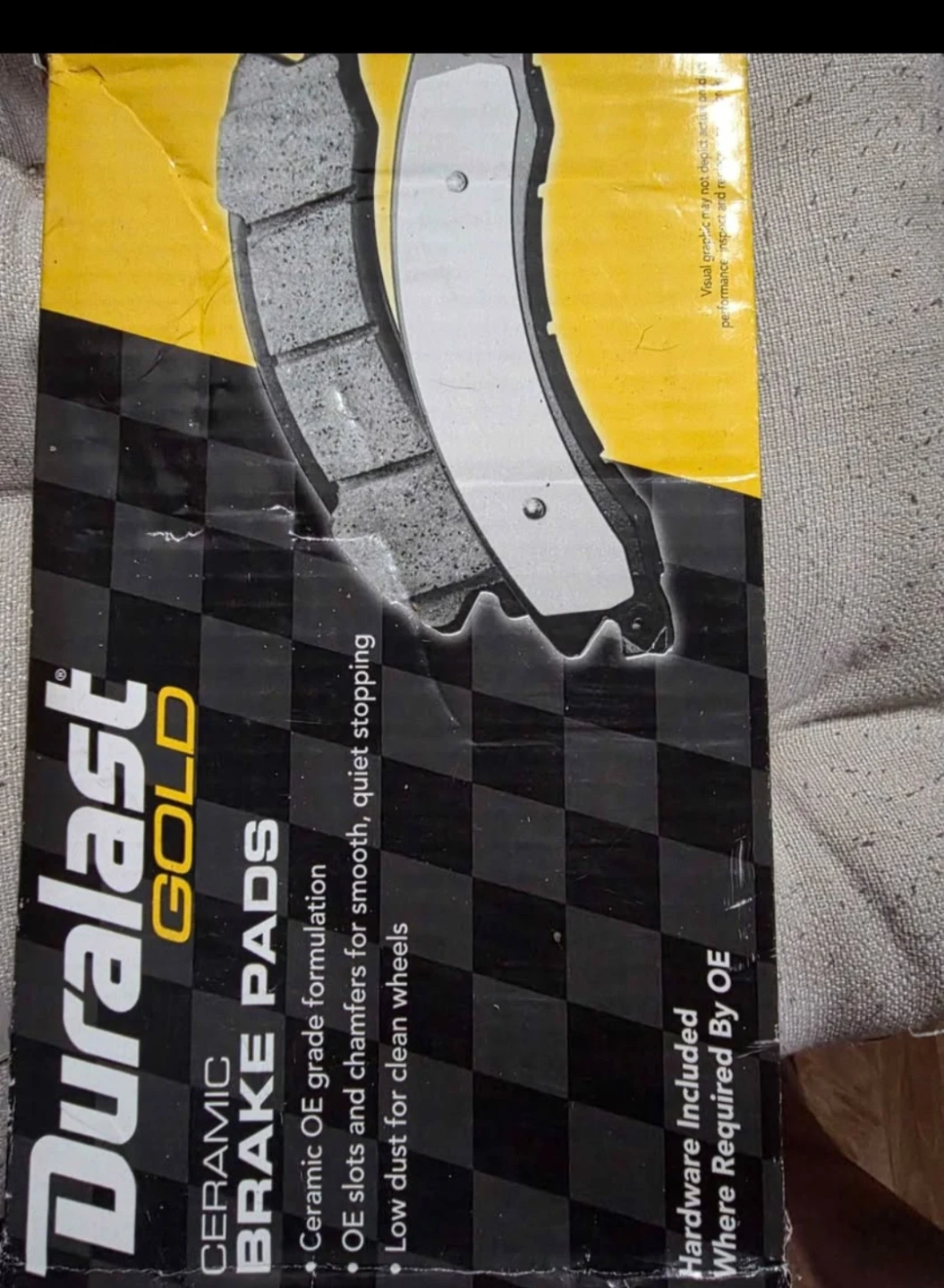 Duralast Gold DG1589 Ceramic Brake Pads - Front - photo 3