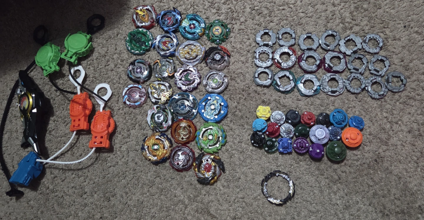 Tons of bayblades