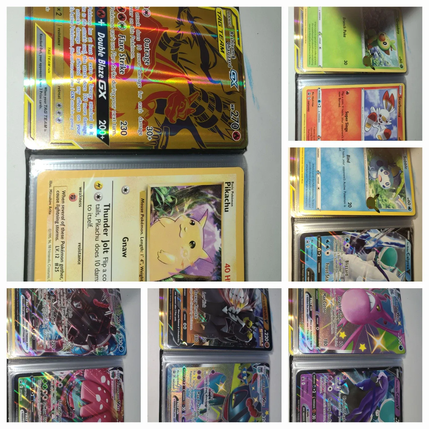 Assorted Jumbo Pokemon Trading Cards